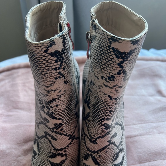 Snake Print Boots - Picture 3 of 3